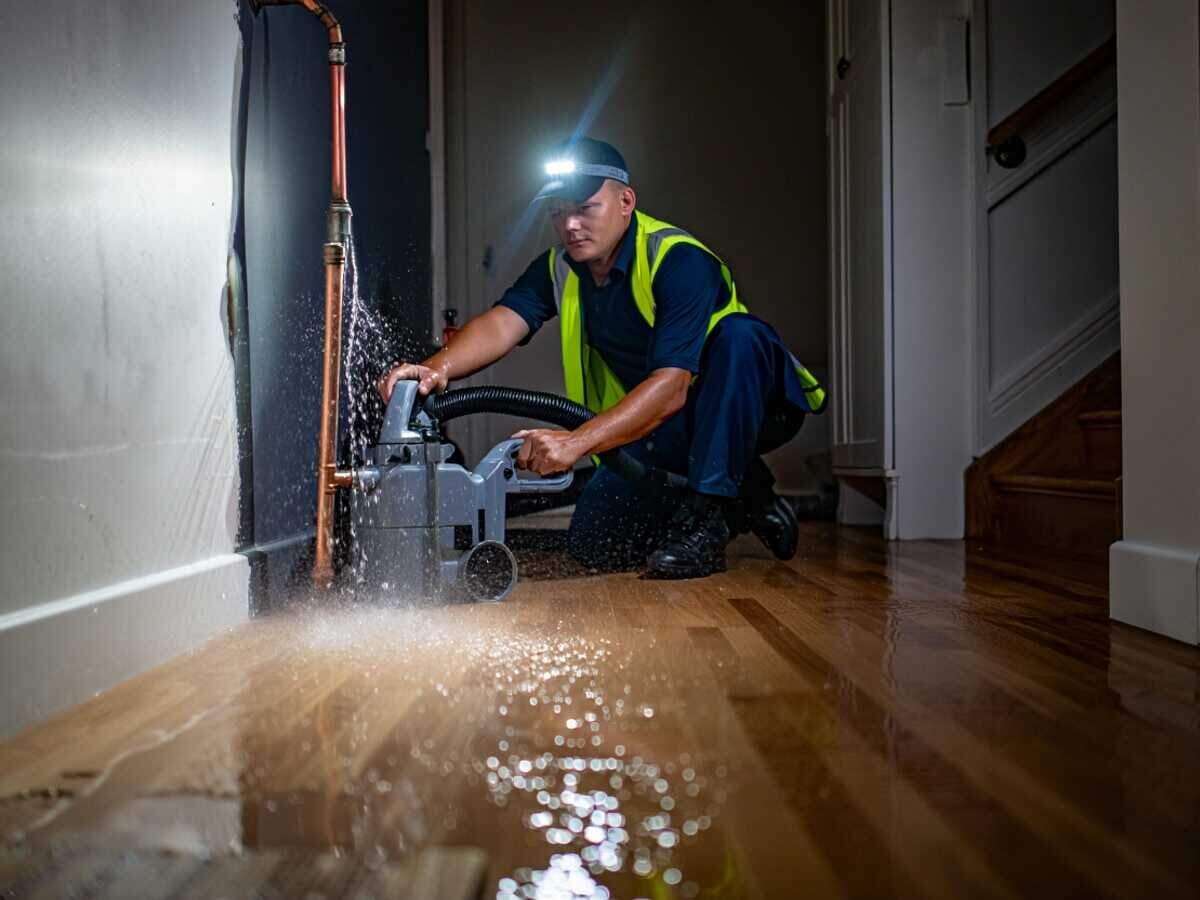Emergency water damage response in Austin, TX